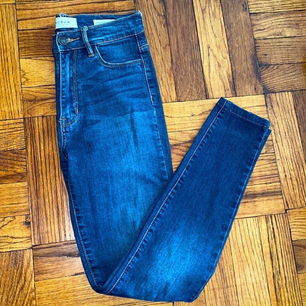 Pac-sun super high-rise jegging size: 24